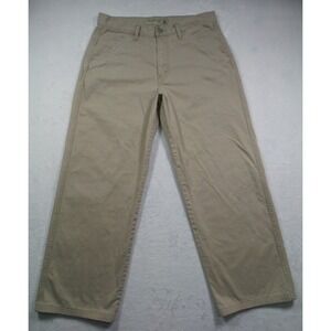 Vintage Levis Silvertab Pants Mens Size 32 x 30 Khaki Beige Straight Leg